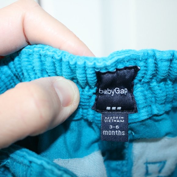 5/$20 Baby GAP Factory corduroy pants 6 months - Picture 12 of 12